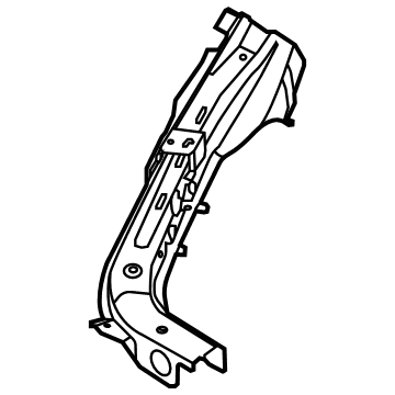 Hyundai 641A1-L1000 REINF Assembly-Lamp Support UPR, LH