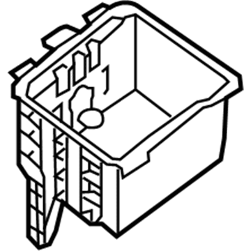 Nissan 96926-3KA2A Panel-Console, Rear