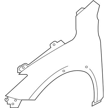 Infiniti FCA00-5DAMB Fender-Front, RH