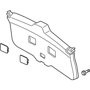 Toyota 67750-52090-B0 Lift Gate Trim