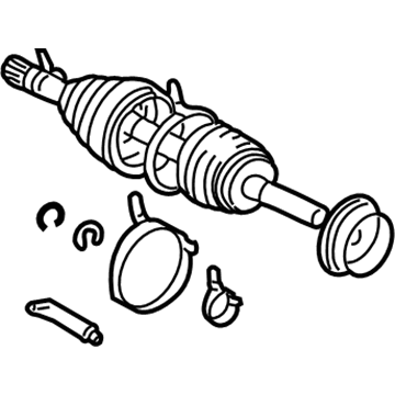 Toyota 43460-69115 Outer Joint Assembly