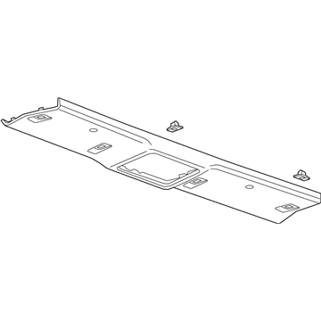 GM 13490166 Header Trim