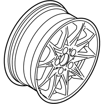 BMW 36-11-6-771-158 Light Alloy Rim