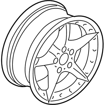 BMW 36-11-6-771-161 Light Alloy Rim