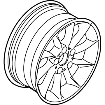 BMW 36-11-6-771-157 Light Alloy Rim