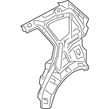 Hyundai 71602-2L210 Panel Assembly-Quarter Inner, RH