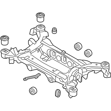 Hyundai 55405-3N151 Crossmember-Rear