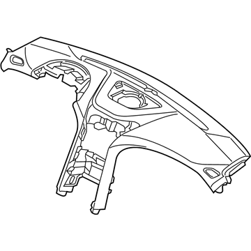 Hyundai 84710-2M500-9P Crash Pad Assembly-Main