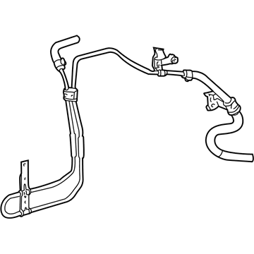 Toyota 44406-01020 Cooler Pipe