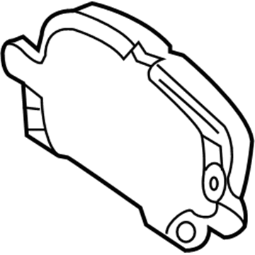 GM 84206102 Rear Pads