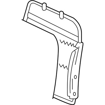 Hyundai 88310-25000 Frame Assembly-Front Seat Back Driver