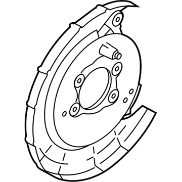 Hyundai 58390-H8000 Extra Bracket, LH