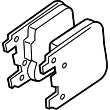 BMW 34-21-8-099-354 Rear Brake Pad Set