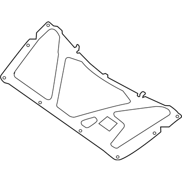 Nissan 65840-4RA0A Insulator-Hood