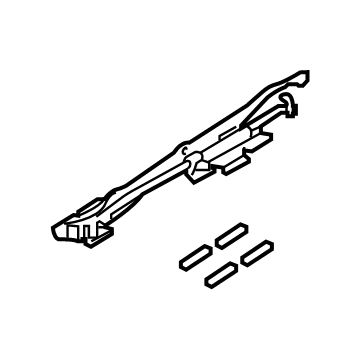 BMW 54-10-7-474-474 Mechanism, Glass Cover, Front