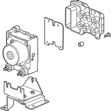 GM 19121729 Abs Control Module-Electronic Brake Control Module Assembly