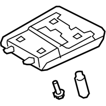 Toyota 63650-0C150-B0 Map Lamp Assembly