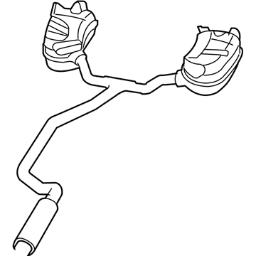 Mopar 4743708AE MUFFLER-Exhaust