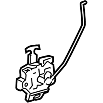 Toyota 64600-02031 Lock Assembly