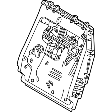 Toyota 71274-08030 Seat Back Frame