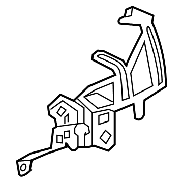 Honda 60263-TBA-A00ZZ Bracket A L, FR Fende