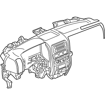 Mopar 5GZ101L8AA Pad-Instrument Panel