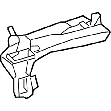 Lexus 55084-78010 Duct Sub-Assembly, Heater