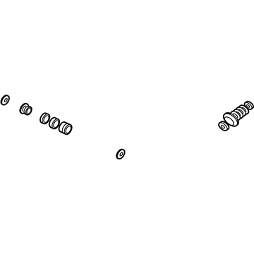 Lexus 04445-60090 Gasket Kit, Power Steering Gear(For Rack & Pinion)