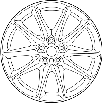 Toyota SU003-08843 Wheel, Alloy