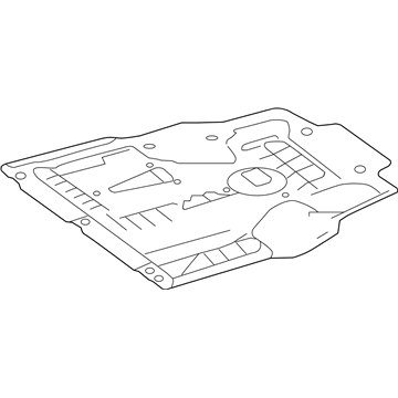 Infiniti 75830-5DD0A Cover-Under, Engine