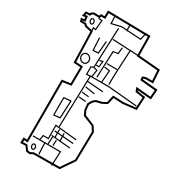 BMW 66-53-8-781-035 CTRL UNIT BRACKET SURROUND V