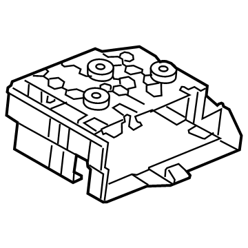 BMW 66-54-6-808-786 BRACKET, CONTROL UNIT