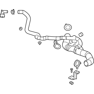 GM 84764257 Lower Hose