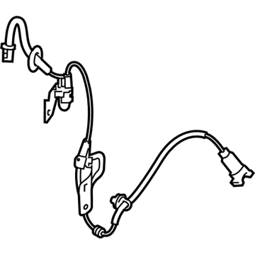 Hyundai 59930-C1100 Cable Assembly-ABS.EXT, RH