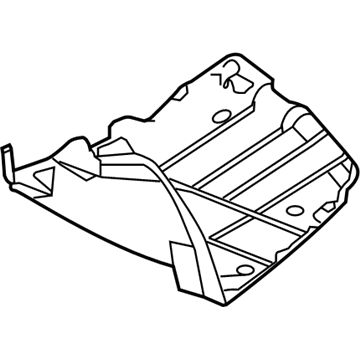 Honda 74532-TWA-A00 Cover, RR. Floor Side