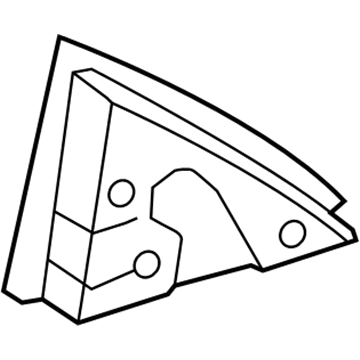 GM 95215108 Mirror Assembly Gasket