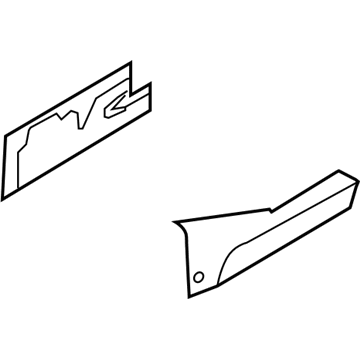 Hyundai 84615-0W002-J4 Trim Assembly-Console Side, RH