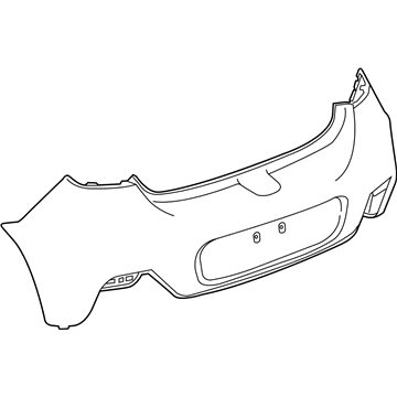 GM 39092065 Bumper