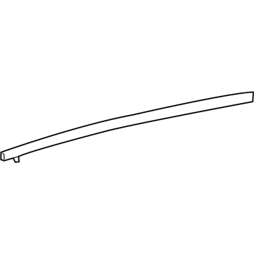 Acura 72925-SZN-A01 Molding Right, Rear Dr Sash