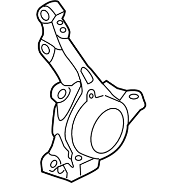 Hyundai 51715-2S520 Knuckle-Front Axle, LH