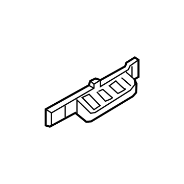 Infiniti 808D4-5NA0A Bracket-Front Door MOULDING Lower, Fr RH