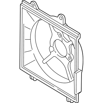 Kia 0K2A115210 Fan COWLING Assembly