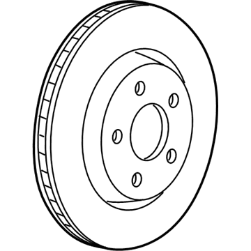 Mopar 68240046AB Brake Rotor