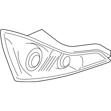 Infiniti 26559-JL00B Body Assembly - Combination Lamp, LH