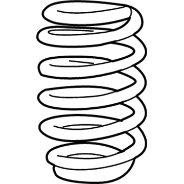 Mopar 4895642AC Front Coil Spring