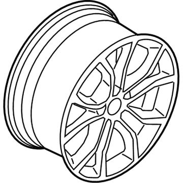 BMW 36-11-6-858-872 Light Alloy Rim