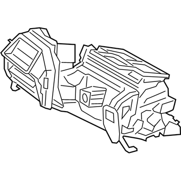 BMW 64-11-6-995-269 DISTRIBUTION HOUSING A/C UNI