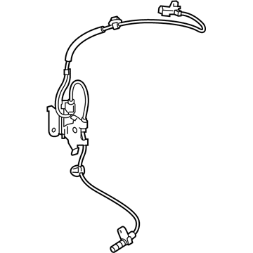 Toyota 89542-12110 Front Speed Sensor