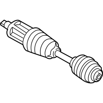 BMW 31-60-9-454-247 EXCHANGE OUTPUT SHAFT LEFT F