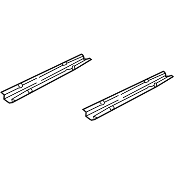 Hyundai 65173-B1000 Member Assembly-Center Floor Side